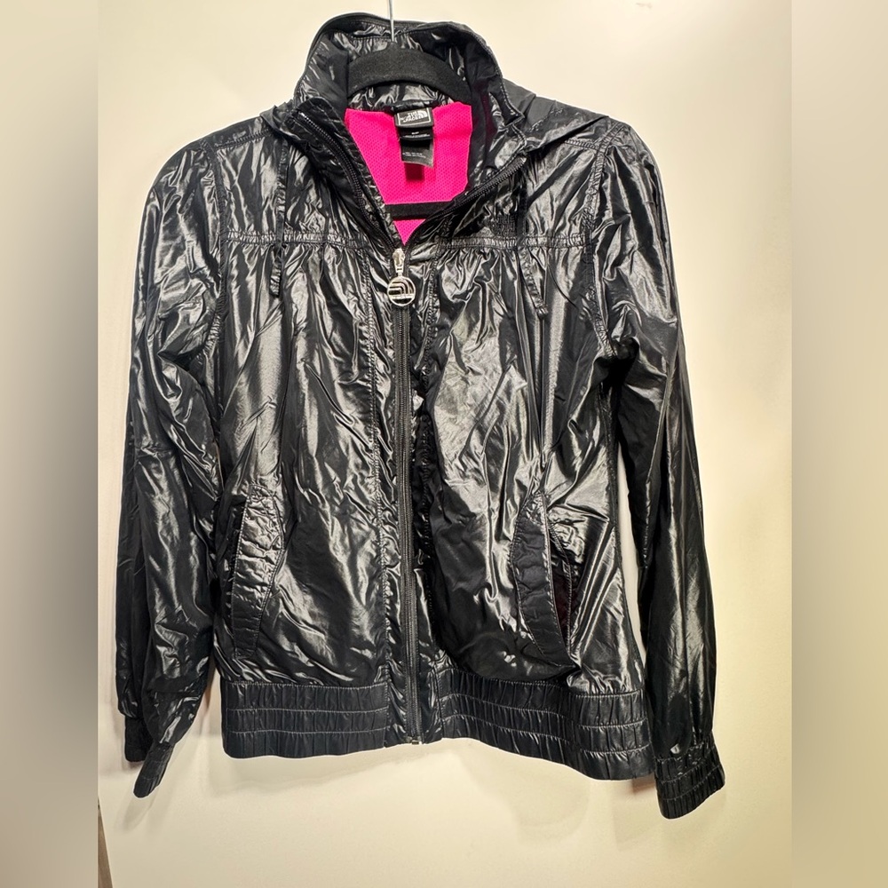 North Face Wind Jacket with Fleece Lining- Small